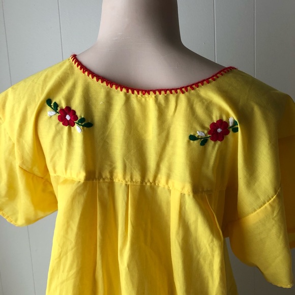 Vintage Embroidered Dress - Picture 6 of 8